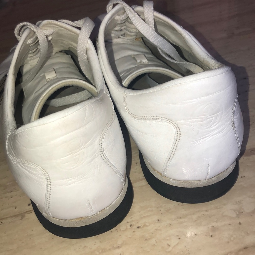 Gucci | Mens White Leather | Authentic | Size G 11 - Picture 6 of 8
